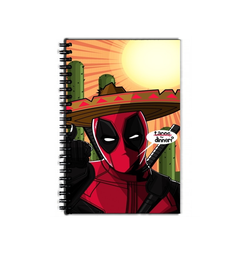 Cahier Mexican Deadpool