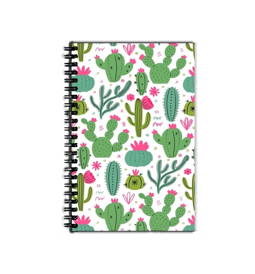 Cahier Minimalist pattern with cactus plants