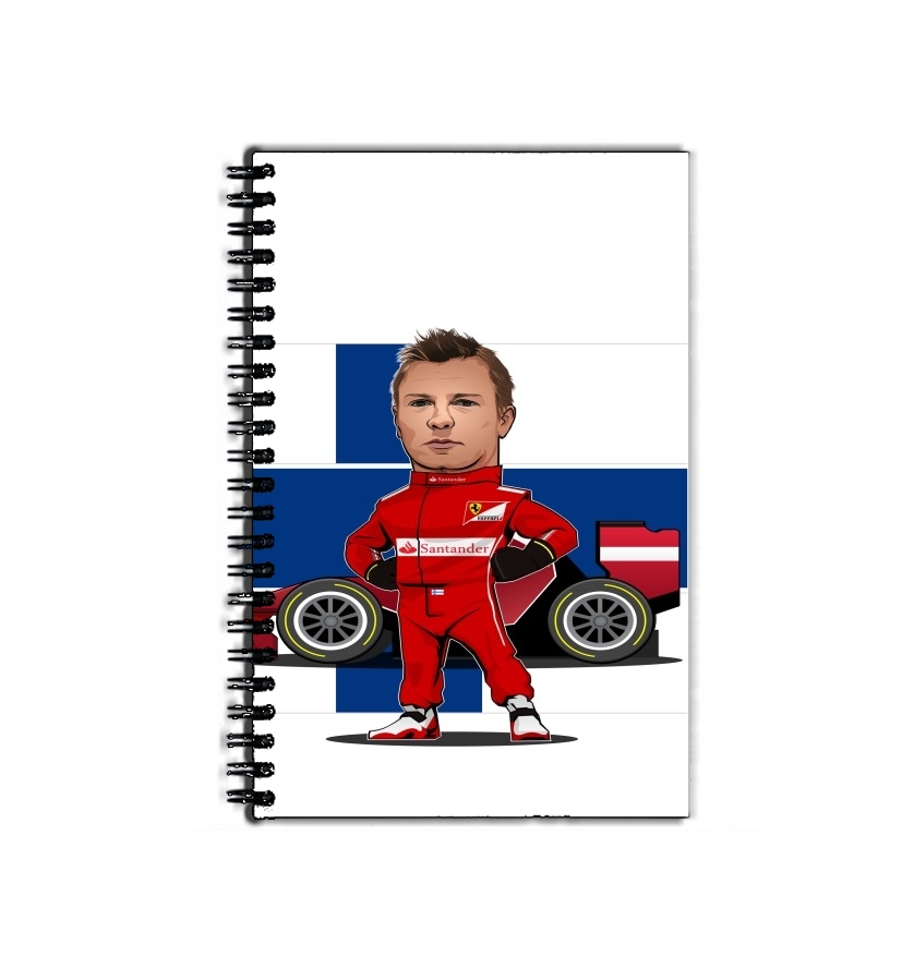 Cahier MiniRacers: Kimi Raikkonen - Ferrari Team F1