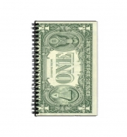cahier-de-texte Billet One Dollar