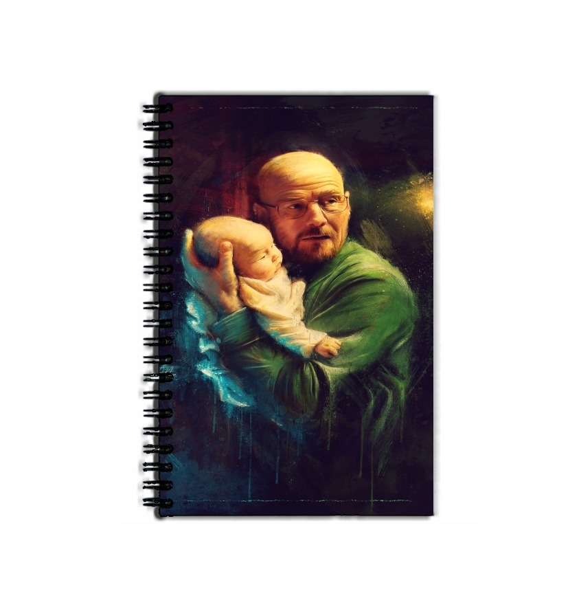 Cahier "Never give up on family."W.W.
