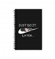 cahier-de-texte Nike Parody Just do it Later X Shikamaru