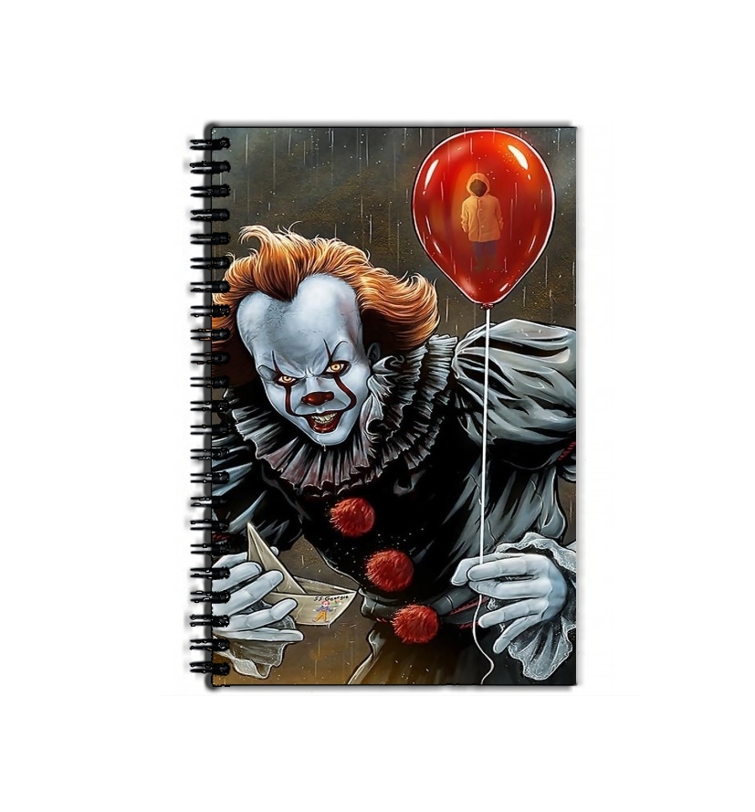Cahier Pennywise Ca Clown Red Ballon