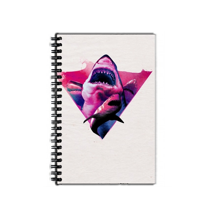 Cahier Requin violet