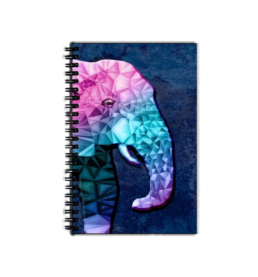 Cahier rainbow elephant