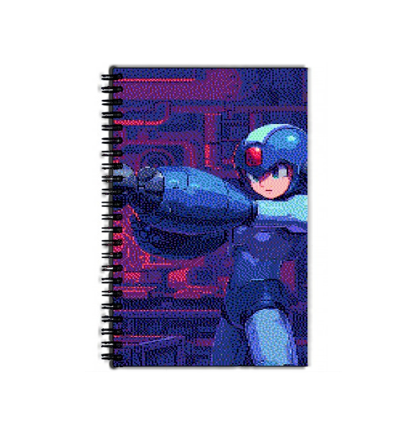 Cahier Retro Legendary Mega Man