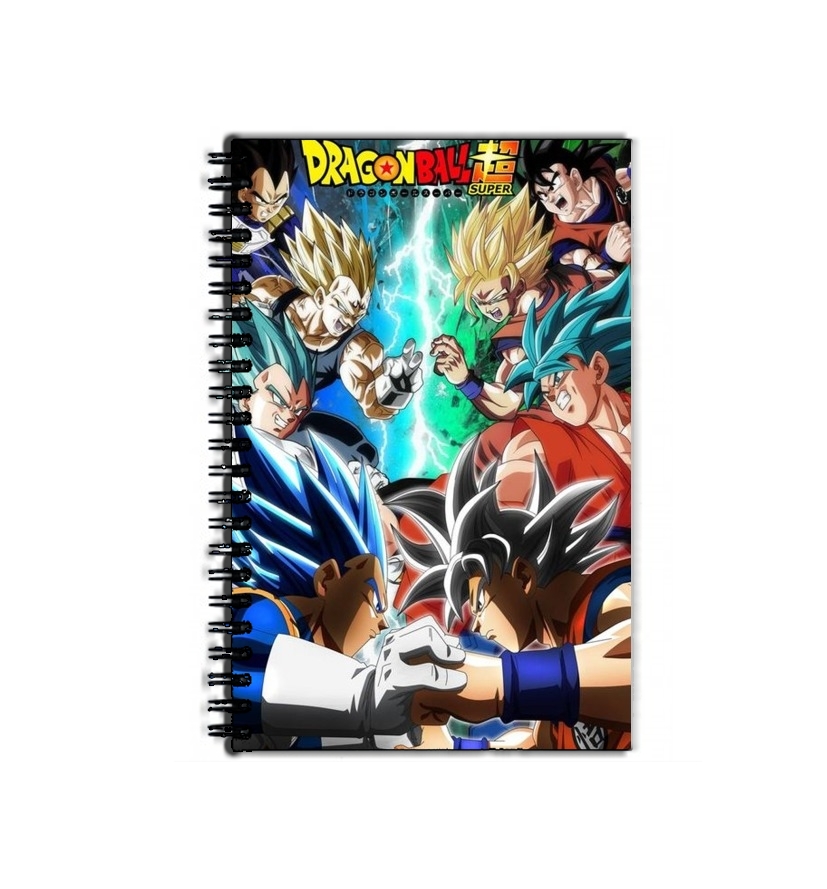 Cahier Rivals for life Goku x Vegeta