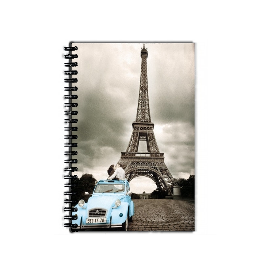 Cahier Romance à Paris sous la Tour Eiffel