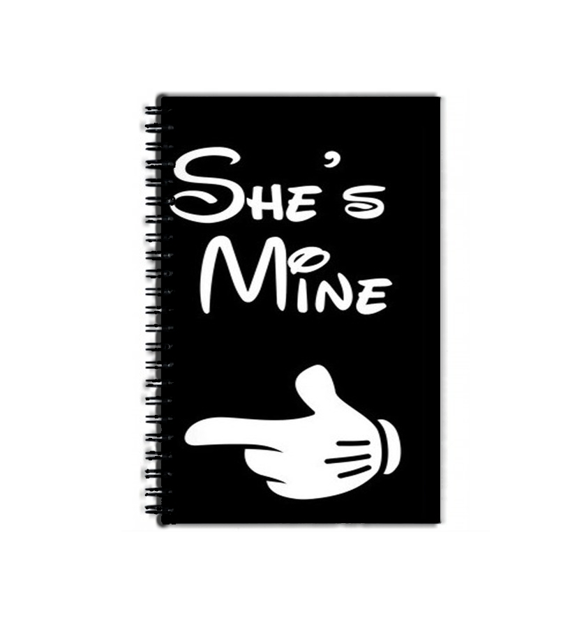Cahier She's mine - Elle est à Moi Amour Amoureux