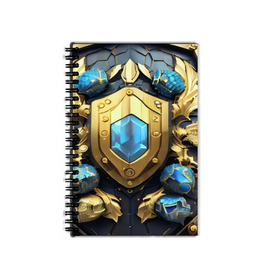 Cahier Shield Gold