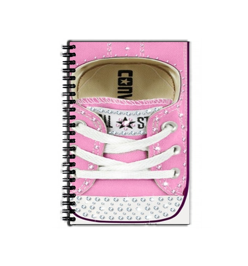 Cahier Chaussure All Star Rose Diamant