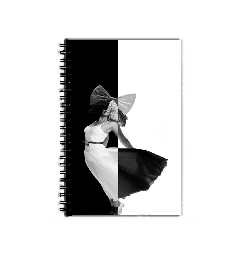 Cahier Sia Black And White