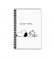 cahier-de-texte Snoopy No Not Today
