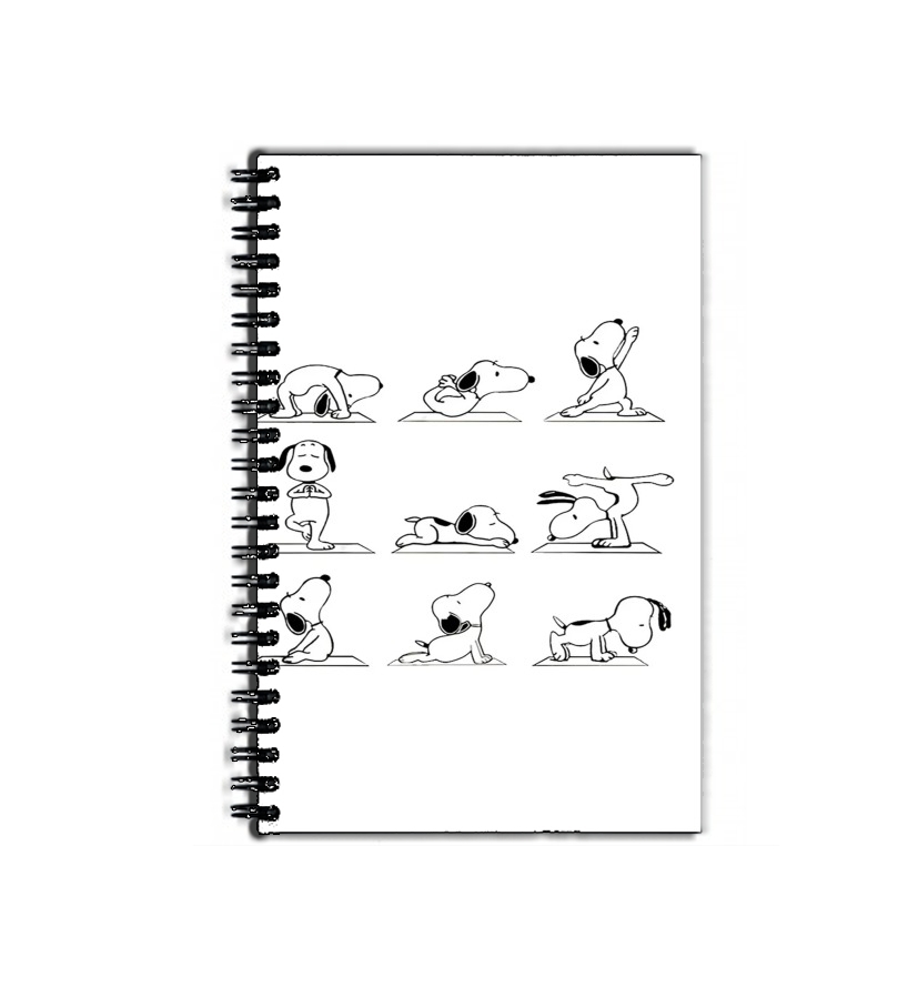 Cahier Snoopy Yoga