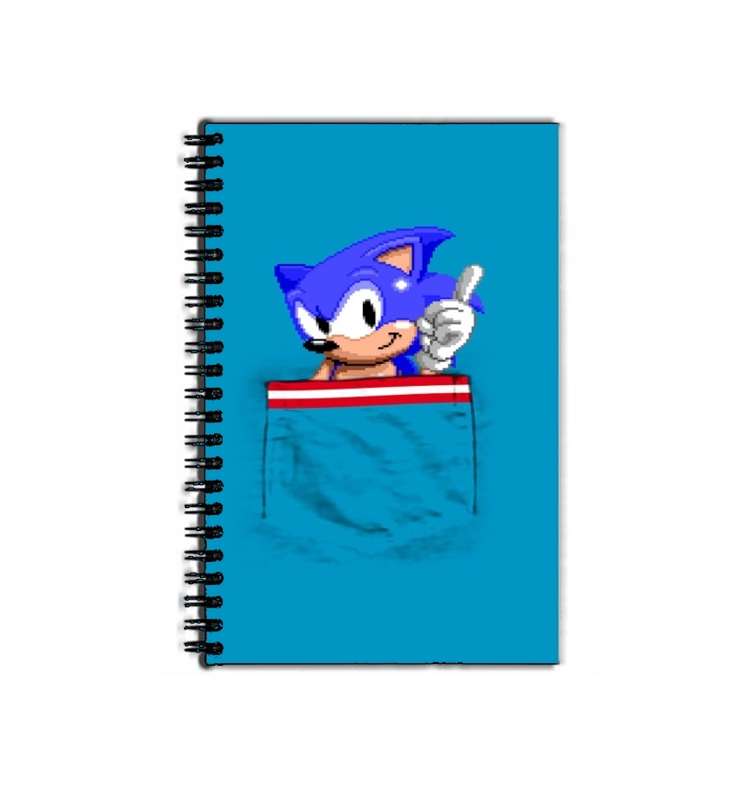 Cahier Sonic in the pocket