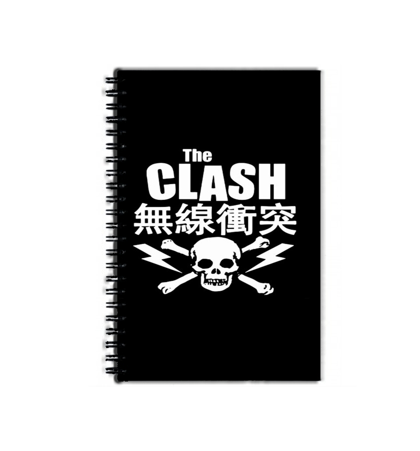Cahier the clash punk asiatique
