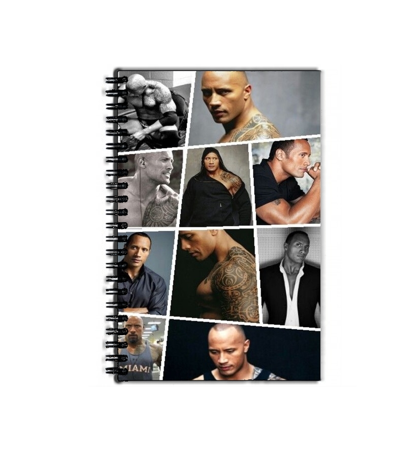 Cahier The Rock Collage