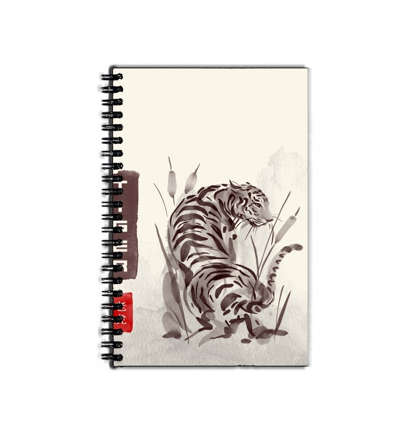 Cahier Tiger Japan Watercolor Art