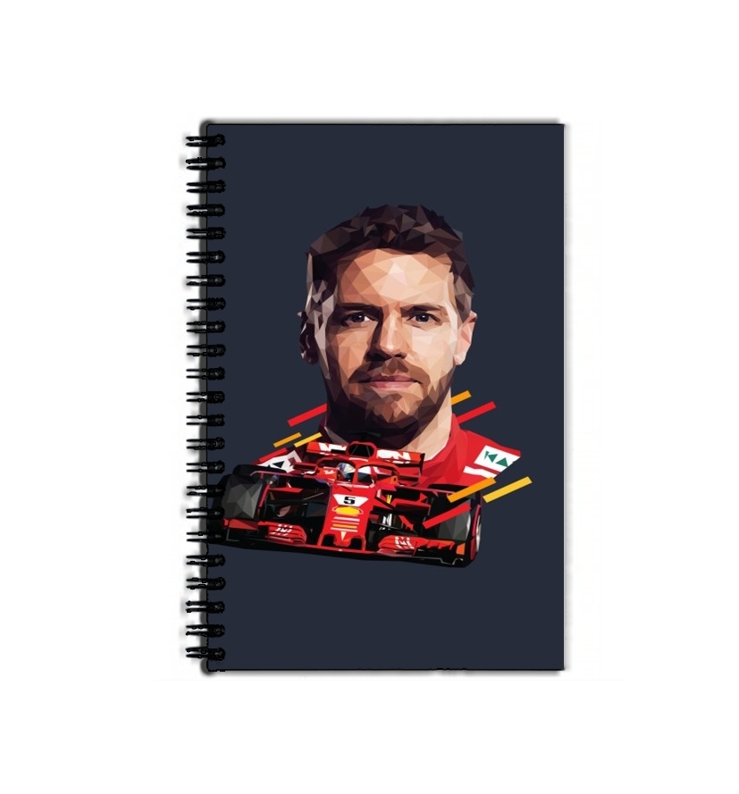 Cahier Vettel Formula One Driver