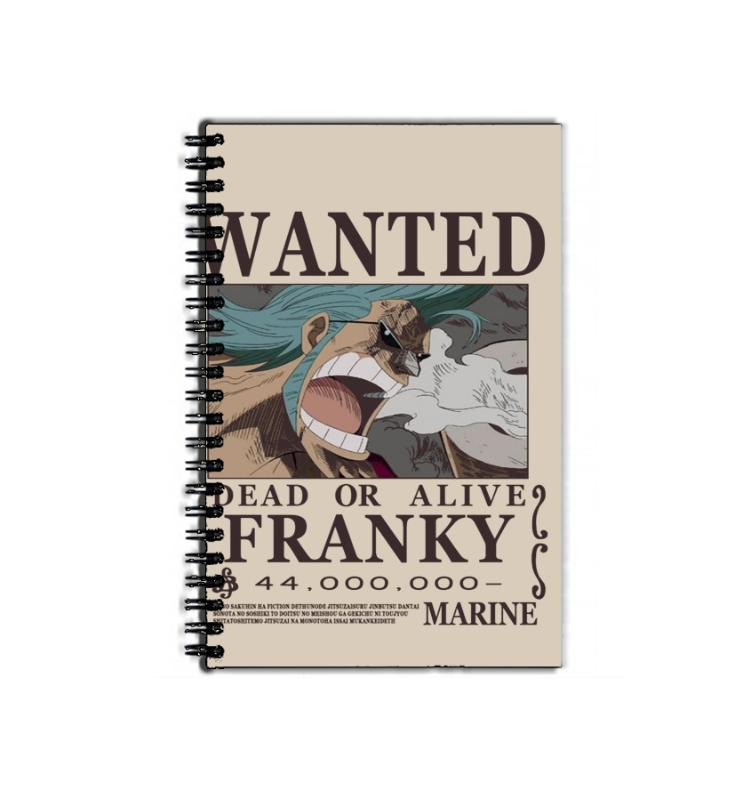 Cahier Wanted Francky Dead or Alive