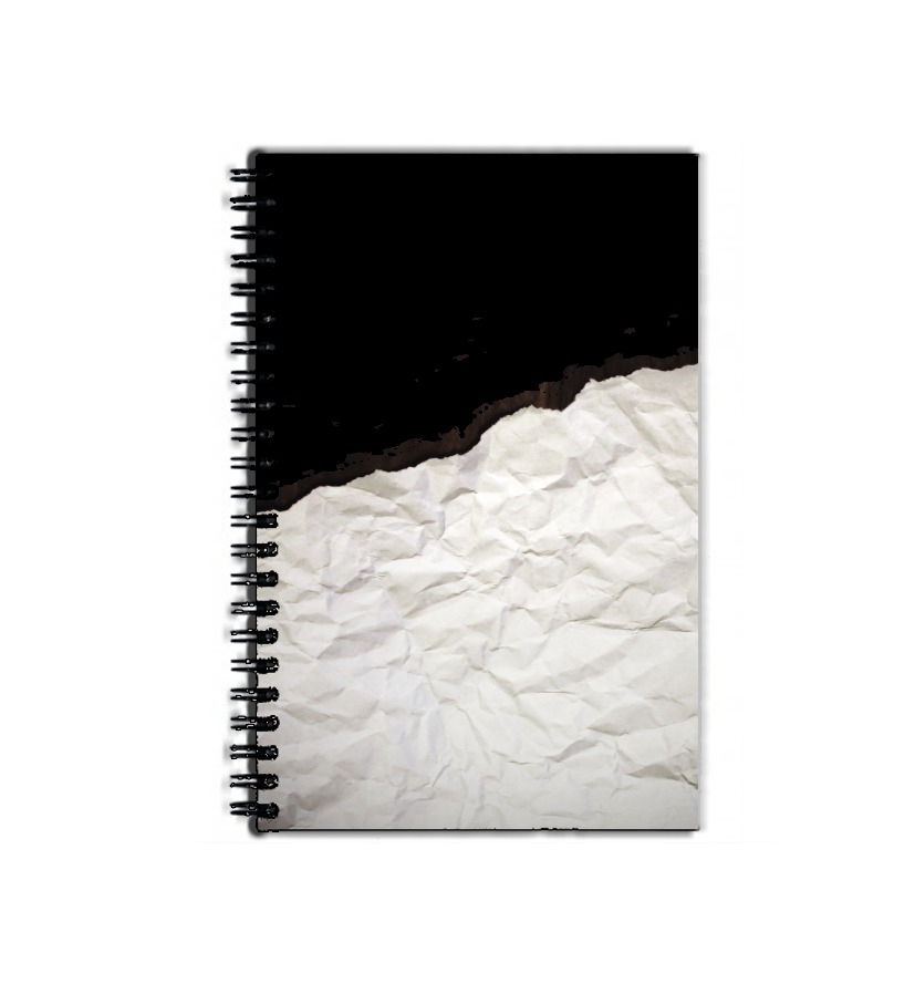 Cahier Wooden Crumbled Paper