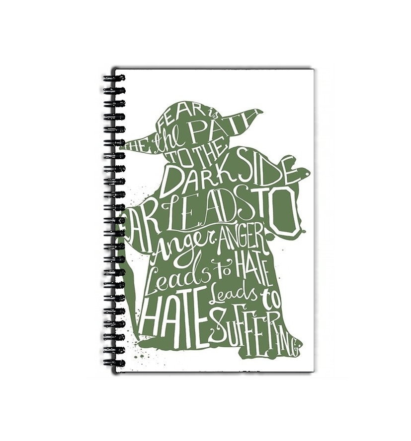 Cahier Yoda Force be with you