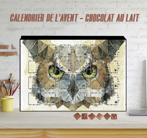 Calendrier abstract owl