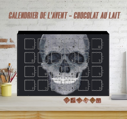 Calendrier abstract skull