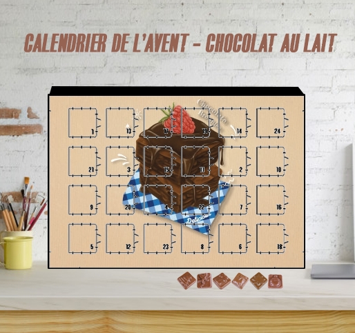 Calendrier Brownie Chocolate
