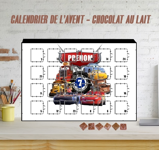 Calendrier Cars Birthday Gift