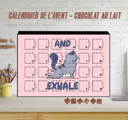Calendrier Cat Yoga Exhale