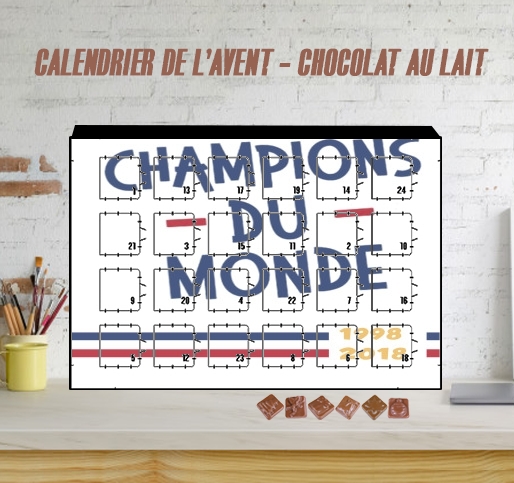 Calendrier Champion du monde 2018 Supporter France