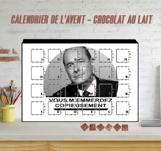 Calendrier Chirac Vous memmerdez copieusement