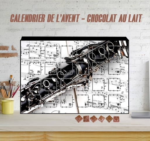 Calendrier Clarinette Musical Notes