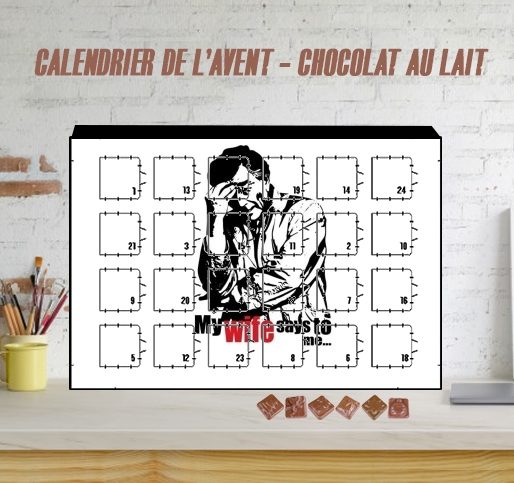 Calendrier Columbo ma femme me dit toujours
