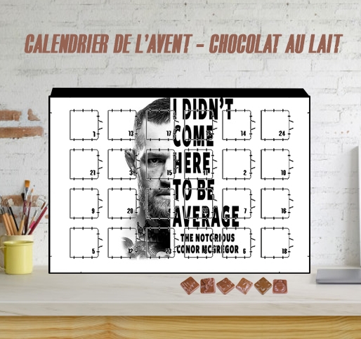 Calendrier Conor Mcgreegor Dont be average