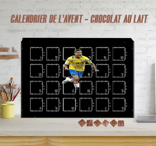 Calendrier coutinho Football Player Pop Art