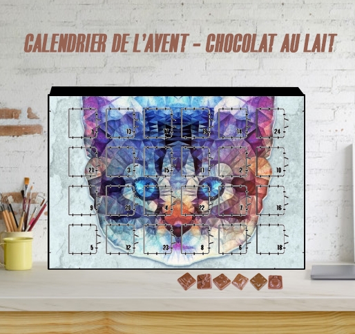 Calendrier Chat Fractal