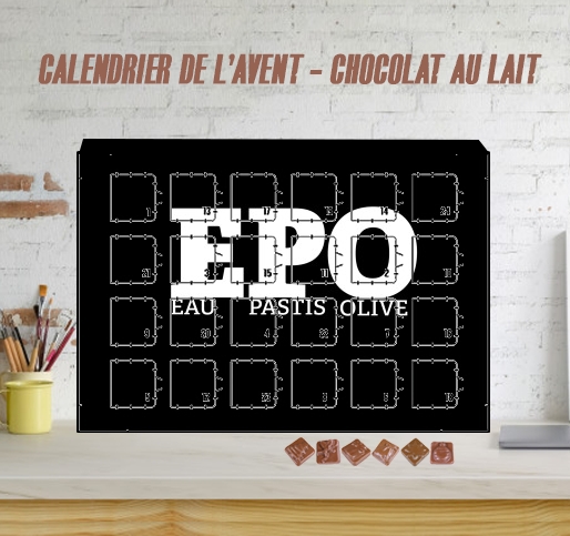Calendrier EPO Eau Pastis Olive