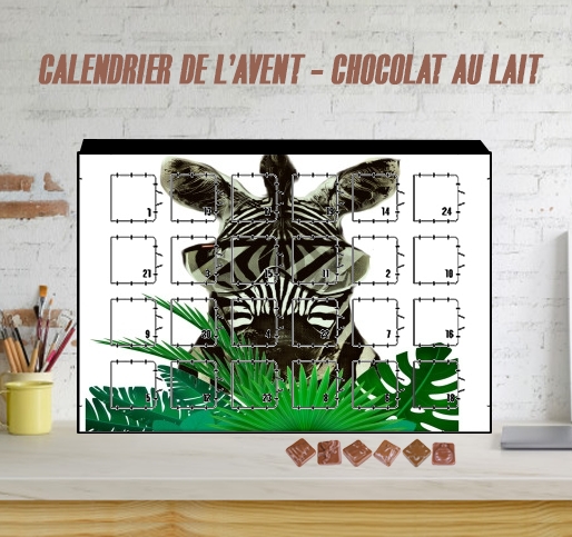 Calendrier Hipster Zebra Style