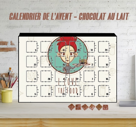Calendrier I love the food