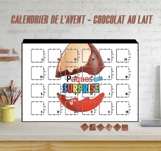 Calendrier Joyeuses Paques Inspired by Kinder Surprise