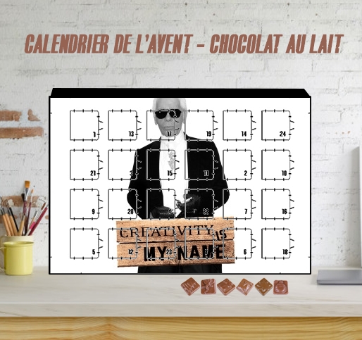 Calendrier Karl Lagerfeld Creativity is my name