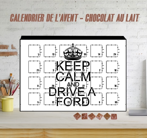 Calendrier Keep Calm And Drive a Ford