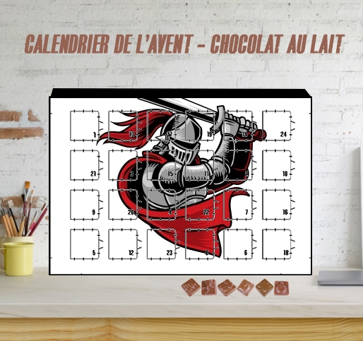 Calendrier Knight with red cap