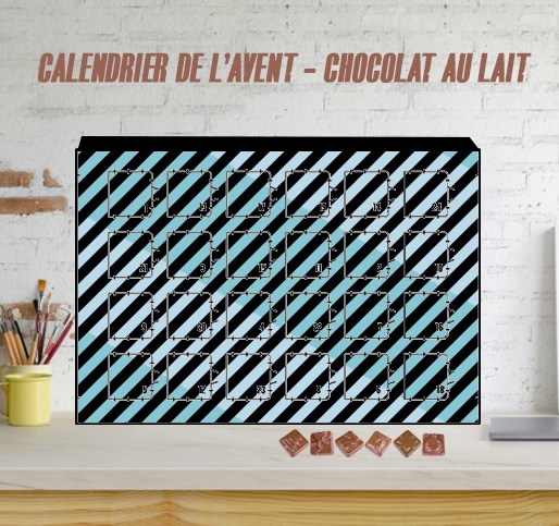 Calendrier Minimal Blue Style 