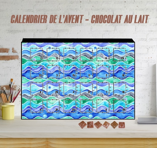 Calendrier Ocean Pattern