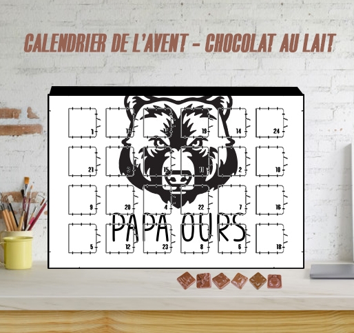 Calendrier Papa Ours