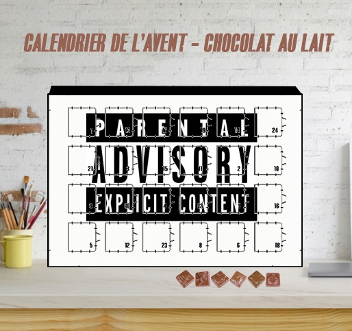 Calendrier Parental Advisory Explicit Content