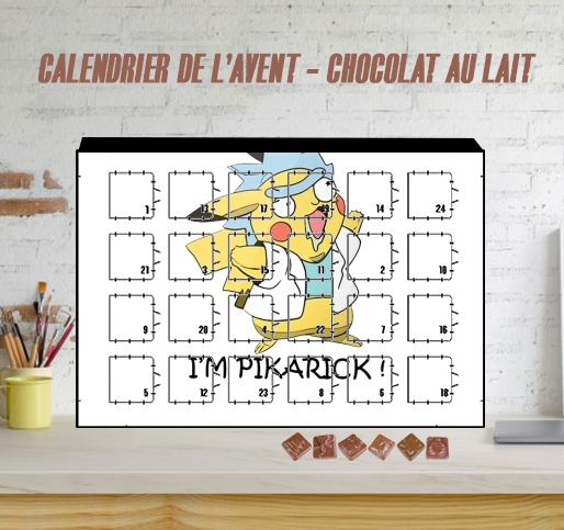 Calendrier Pikarick - Rick Sanchez And Pikachu 